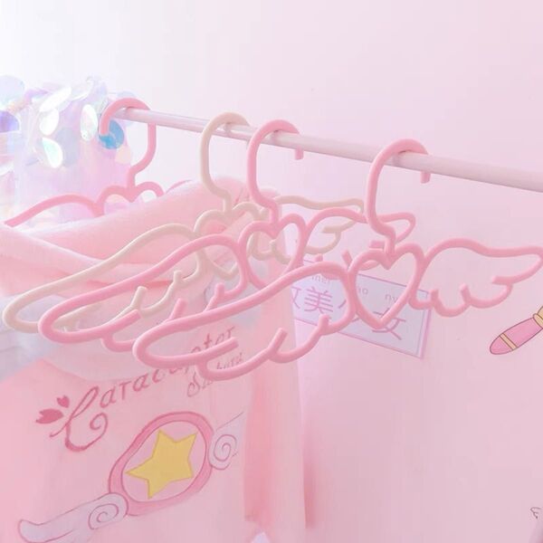 【かわいい】天使の羽根のハンガー10本セット【ロリータ】