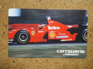 a2609* Pioneer Ferrari F1 telephone card 