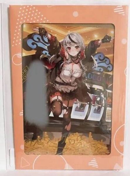 ホロライブ 沙花叉クロヱ 誕生日記念グッズ 直筆メッセージ ポストカード b