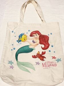  Little Mermaid большая сумка * Ariel franc da-se автобус коричневый n* Disney *USED