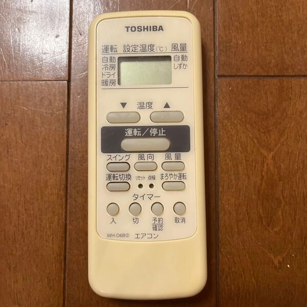 リモコン 東芝 WH-D6B エアコン