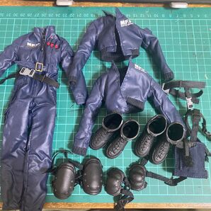 1/6 女性用 プロテクター付きつなぎとジャケット