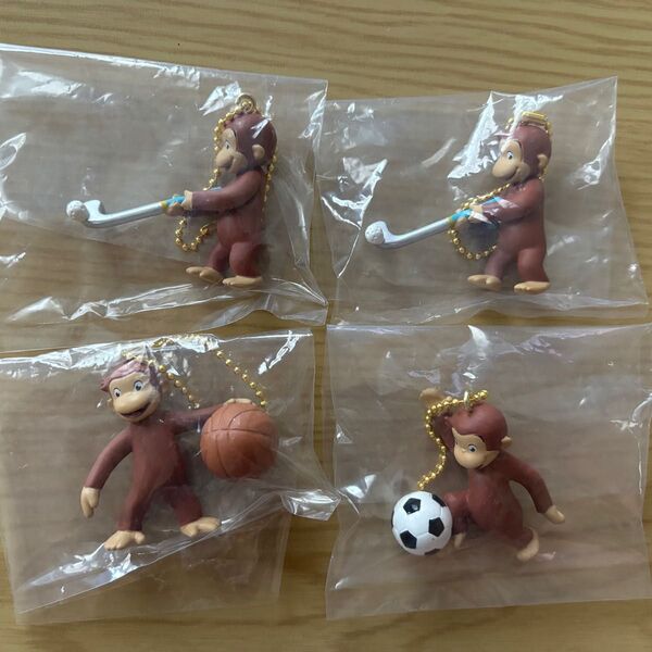 おさるのジョージ スポーツしよう フィギアマスコット