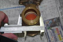 中古ゲートバルブ 配管材真鍮製_画像4