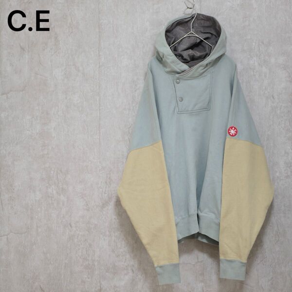 C.E Cavempt Snap Heavy Hoodie/L