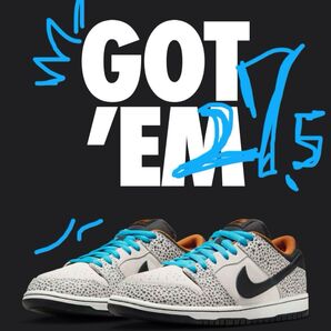 ナイキ SB ダンク ロー プロ エレクトリック サファリ ファントム アンド ブラック NIKE 5輪 オリンピック