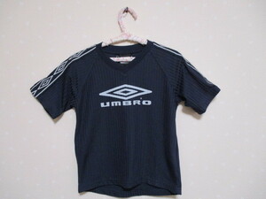 ё　Umbro　ё スポーツ半袖Tシャツ ■120cm■紺