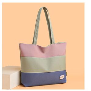 トートバッグ レディース 大容量 キャンバスバッグ 韓国 3色