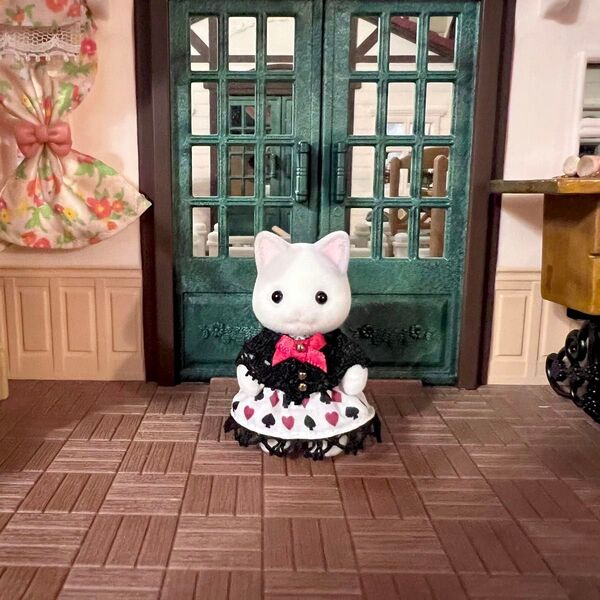 【ハンドメイド】トランプ柄ワンピース*赤ちゃんサイズ