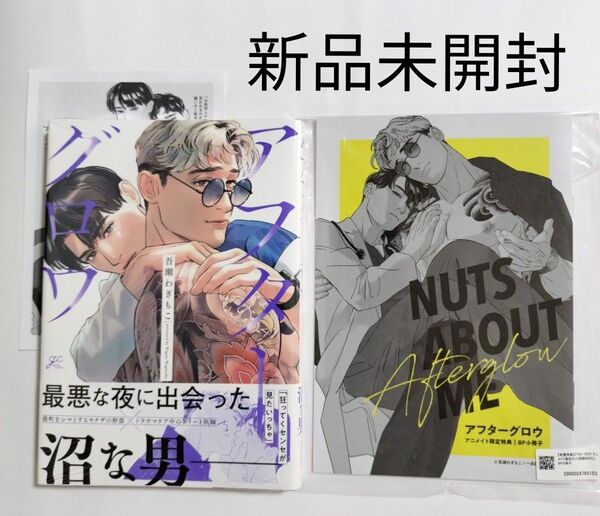 新品未開封 アフターグロウ 吾瀬わぎもこ アニメイト限定セット 特典 小冊子 ペーパー