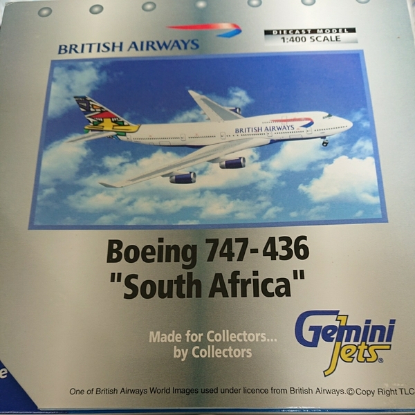 【Gemini】1/400 BritishAirways B747-400 -south africa