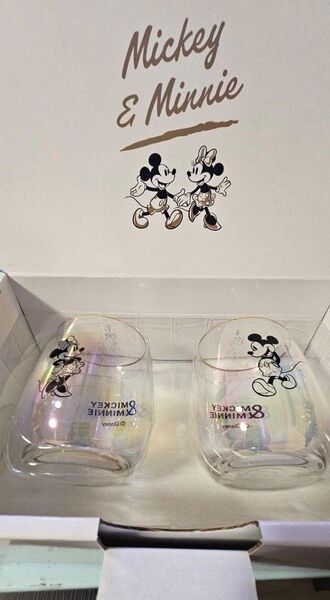 オーロラペアグラス Disney ミッキー ミニー