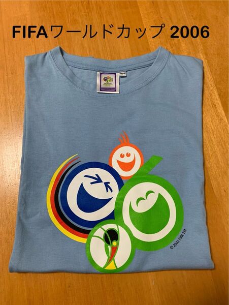 レア FIFAワールドカップ 2006 ドイツ Tシャツ 水色