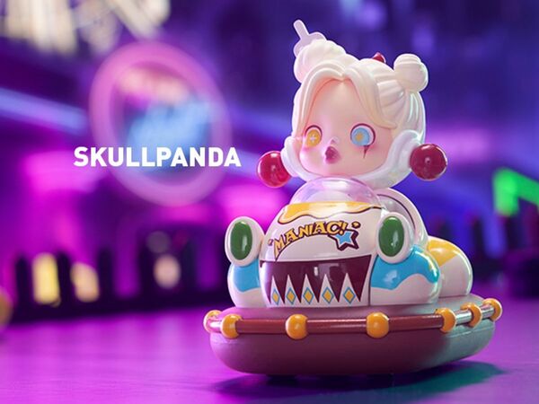 POPMART POPCAR Bumper Car シリーズ スカルパンダ