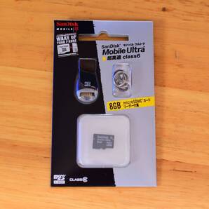 SanDisk microSDHC Mobile Ultra CLASS6 8GB SDSDQY-8192-J95M 56nm MLC