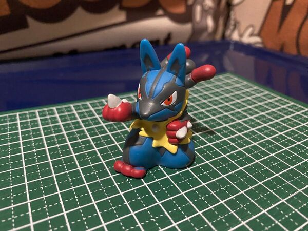 バンダイ ポケモンキッズ ソフビ メガルカリオ