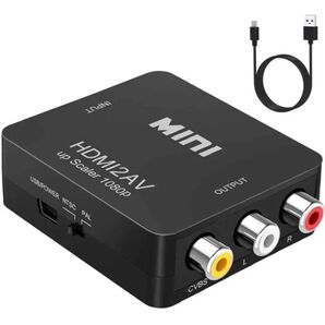 HDMI to RCA 変換コンバーター HDMI to AV コンポジット