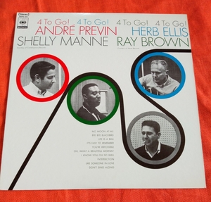 ANDRE PREVIN HERB ELLIS SHELLY MANNE RAY BROWN / 4 To Go!