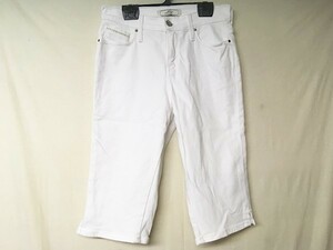 ◆Levi's リーバイス◆ホワイトデニムハーフパンツ◆ストレッチ素材◆