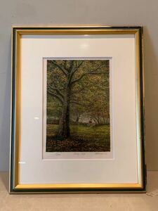 Art hand Auction Harold Altman Four Seasons II 1989 Summer Lithograph 60 285 with certificate of authenticity, Artwork, Painting, others