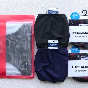 B.V.D&BROS&HEAD ビキニ ブリーフ Mサイズ デザイン&シンプル 5枚セット