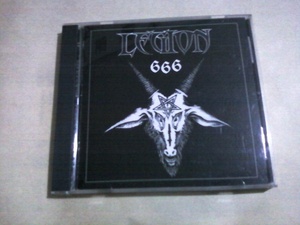 送料込 Legion 666 - Kiss The Goat☆Megiddo Sacrilegious Impalement Evil Angel