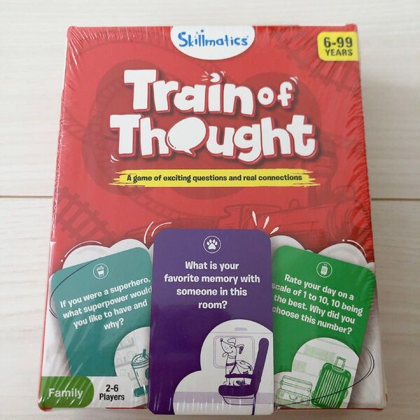 【即日配送】Train of Thought ひらめき列車 カードゲーム 英語 English おうち英語 英語教材 家族時間