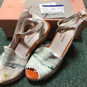 ツモリチサト エスパドリーユ 厚底サンダル