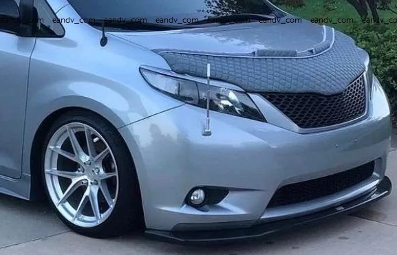 即納トヨタXL30シエナ ダイアモンド高級ノーズブラ フェイクレザー黒ブラック 