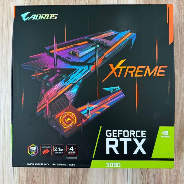 【動作確認済】GIGABYTE GeForce RTX 3090 AORUS XTREME WATERFORCE