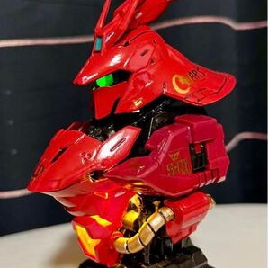 MSメカニカルバスト07 MSN-04 サザビー 塗装完成品 アルティメットルミナス