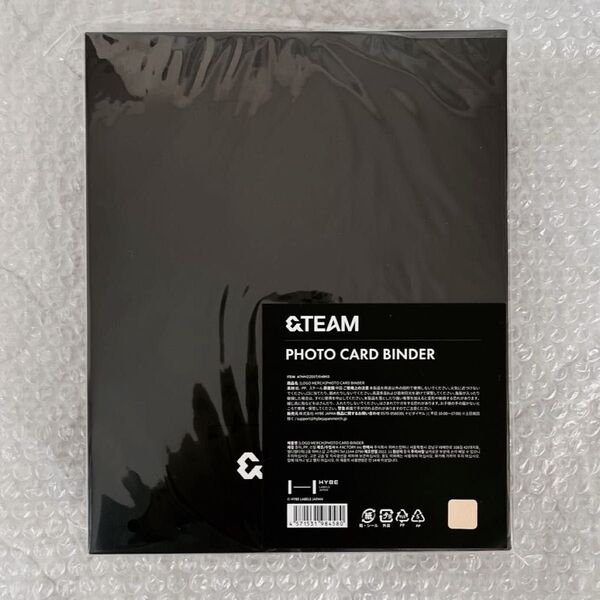 &TEAM フォトカードバインダー 新品未使用