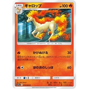 新品・未使用　ポケモンカードゲーム　ギャロップ【C】 010/064 [sm11a]