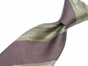 ISSEY MIYAKE( Issey Miyake ) silk necktie stripe pattern 844885C183R15