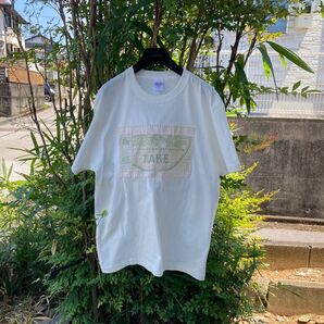 639 襤褸 tシャツ 古布 リメイク 粉袋 シードサック ヴィンテージ パッチワーク オリジナル