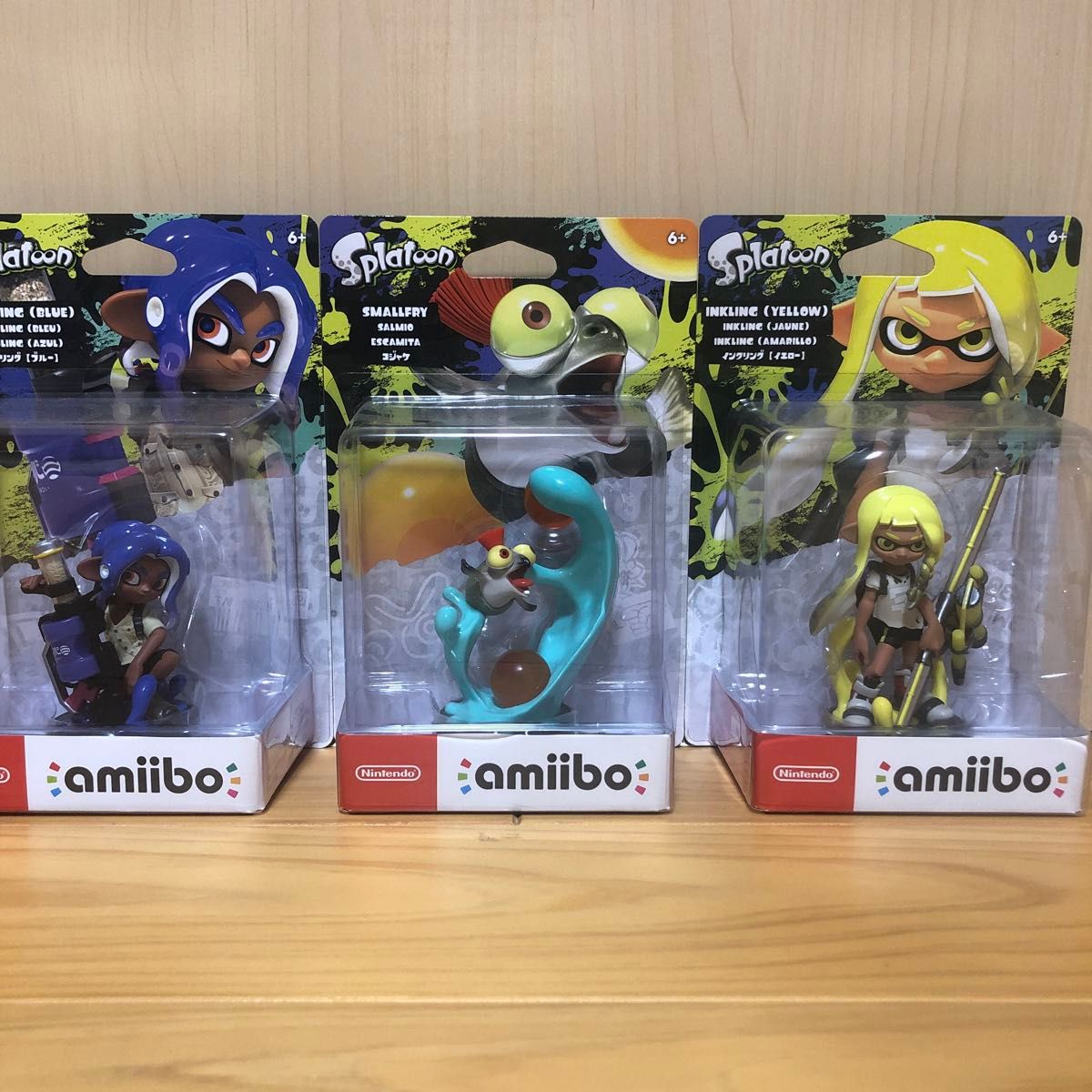 スプラトゥーン3 amiiboのトリプルセット・インクリング スプラトゥーン3 amiiboのトリプルセット・インクリング
