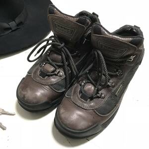 ★ティンバーランド TIMBERLAND GORE-TEX ★トレッキングシューズ トレッキングブーツ ミッド MID ゴア★size 8M★レザー