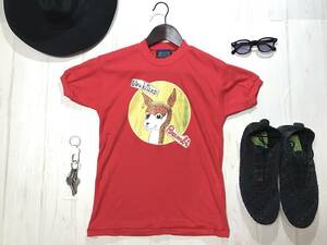 ★希少 イギリス製★cockney visionaries★WHO KILLED BAMBI Tシャツ★size M★赤★Vivienne Westwood / Sex Pistols / Punk★