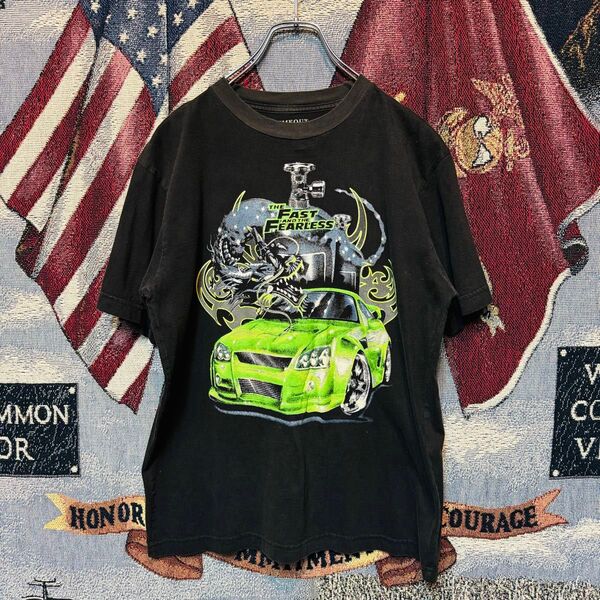 Tシャツ 半袖 US古着 ワイルドスピード 人気プリント