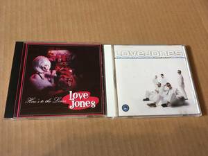 Love Jones/ラヴ・ジョーンズ●輸入盤2枚セット「Here's To The Losers」「Powerful Pain Relief」Zoo Entertainment●Lounge,New Wave