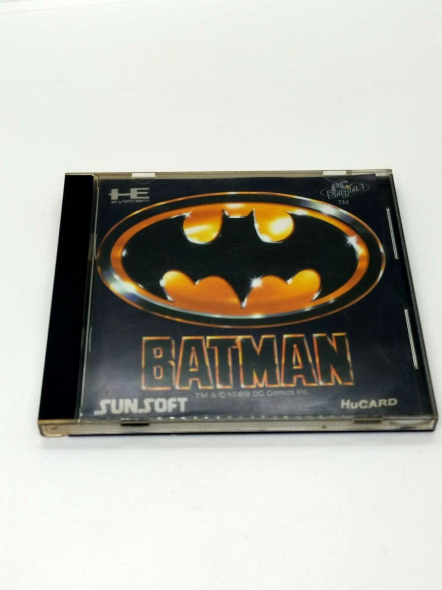 バットマン』1990年／PCエンジン - レトロゲームの説明書保管庫