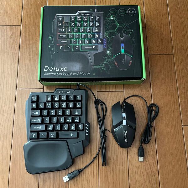 deluxe ゲーミングキーボード マウス