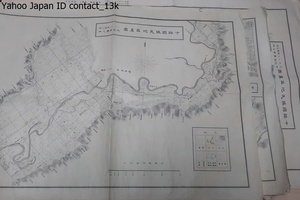  Tokachi страна .. район . map *3 листов / Meiji 30 год / Hokkaido ./ke нет pa... внутри * внизу выгода другой ... внутри /ke нет pa... внутри *книга@ другой ... внутри / пара . futoshi .../ примерно 45×60cm