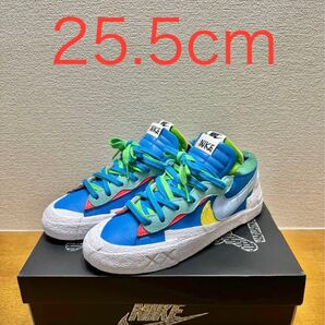 KAWS × sacai × Nike Blazer Low "Neptune Blue"