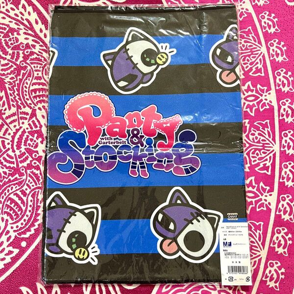 パンティ&ストッキングwithガーターベルト ホネコネコ タオル