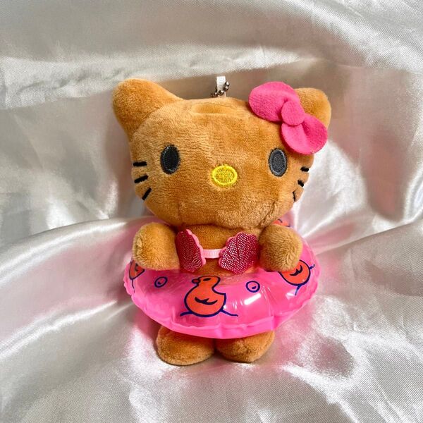 ハローキティ ガングロキティ マスコット 日焼けキティ ぬいぐるみ キーホルダー
