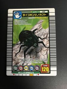 ムシキング　2004セカンド　タイゴホンヅノカブト　016 美品♪管理番号1426