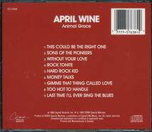 APRIL WINE★Animal Grace [エイプリル ワイン,マイルス グッドウィン,Myles Goodwyn]_画像2