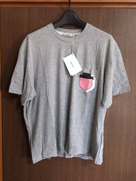 S新品 Julien David オーバーサイズ Tシャツ カットソー size S ジュリアンデイビッド レディース グレー スウェット ニット 好きな方に