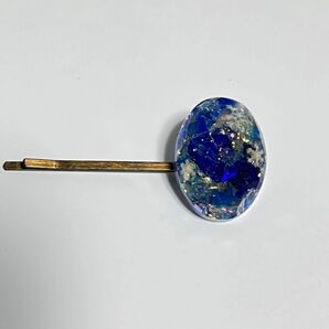 ★UVレジン雪の結晶ヘアピン★